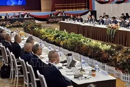 会议现场。图自越通社