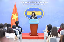 越南外交部发言人范秋姮。图自越通社