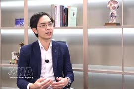 越南胡志明市国际金融中心执行机构副主席阮友勋。图自越通社