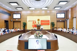 会议现场。图自越通社