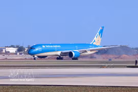 越游航空正式开通越南胡志明市至中国深圳直飞航线。图自越通社