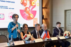 “风味欧洲——传统与品质”推广活动现场。图自越通社