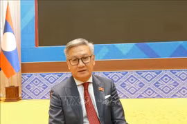 老挝外交部长通沙万·丰威汉。图自越通社