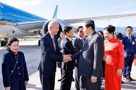 越南国会主席陈青敏圆满结束对瑞士进行的访问。图自越通社