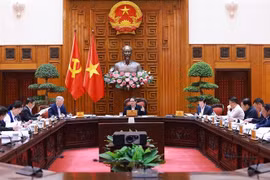 会议场景。图自越通社
