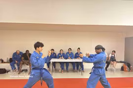 目前俱乐部保持约40至50名学员。图自越通社