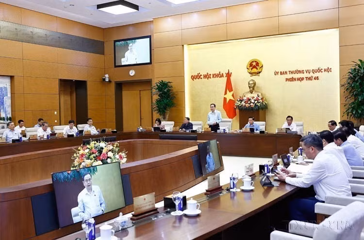 根据2025年6月3日越南国会常务委员会第46次会议通过的新《人口法令》，每对夫妻或个人有权决定生育时间和子女数量。图自越通社