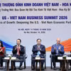 第九届越南—美国商业峰会参会代表。图自越通社