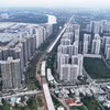 胡志明市三号环城路XL3标段 。图自越通社
