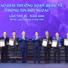 2025年全国对外新闻奖颁奖典礼。图自越通社