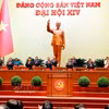 越共十四大筹备会议主席团。图自越通社
