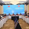 越中边境地区检察机关会晤第四次会议场景。图片来源：越通社