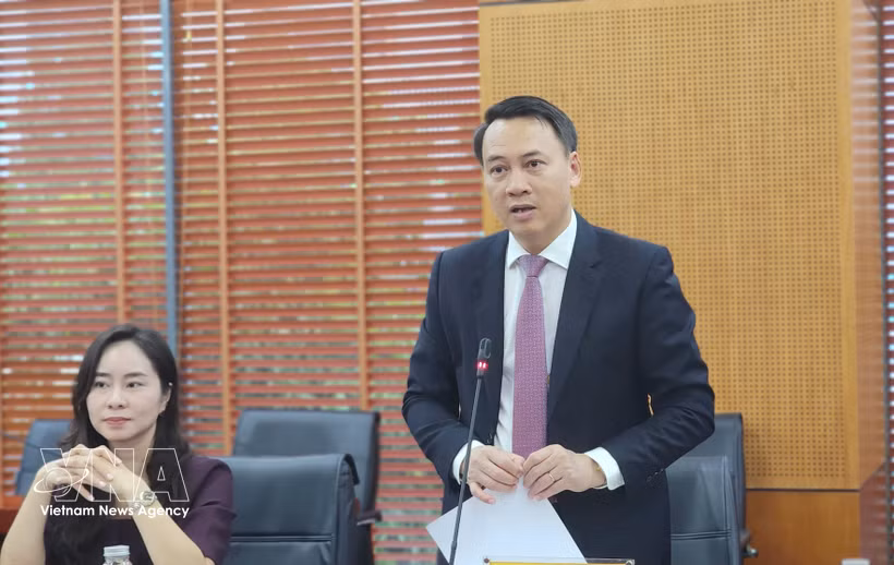 越南内务部青年工作与性别平等司司长尹德好 图自越通社