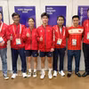 越南体育代表团运动员在第20届亚洲运动会（ASIAD 20）开幕式上入场。开幕式于2026年9月19日在日本名古屋市举行。（图：新华社/越通社发）