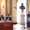活动中，两座城市领导人均表示决心进一步加强和深化两地合作关系。图：越通社发。