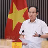 越南政府副总理黎进珠发表讲话 图自越通社