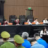 庭审讯问现场。图自越通社