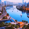 龙屋码头—庆会文化公园及白藤码头公共绿地项目效果图，打造西贡河滨文化历史空间轴线——越通社发