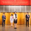 日本众议员、日越友好议员联盟会长小渕优子发表祝贺越南国庆的讲话。图：越通社