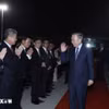 苏林总书记圆满结束对柬埔寨王国的国事访问启程回国 图自越通社