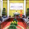 越南国家主席办公厅正式公布由越南社会主义共和国主席签署的主席令，颁布第十五届国会第十次会议通过的13部重要法律。图自越通社