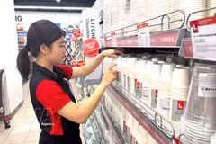 乐天玛特（越南）正在分销约 900 种在越南生产的产品。图自越通社