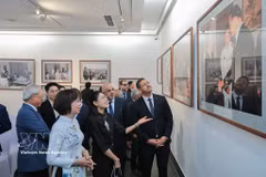 “外交视角：泰越关系50年”图片展在河内隆重举行