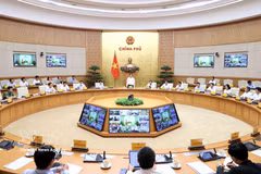会议现场。图自越通社
