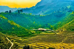老街省北河乡连村一角。图自vietnamtourism.gov.vn