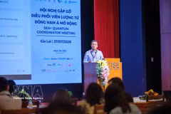 会议现场。图自越通社