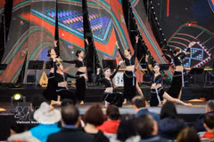 2026年春季博览会的艺术活动。图自越通社