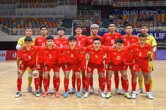 越南男子五人制足球队。图自越通社