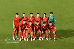 越南U23男足。图自越通社