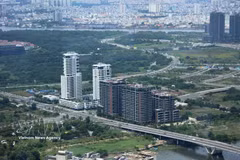 胡志明市一角。图自越通社