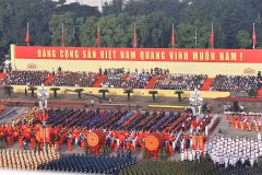 鼓乐表演拉开越南9·2国庆80周年庆典的序幕