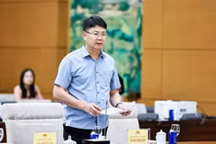 越南司法部副部长阮青静。图自越通社