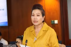 西贡黄金珠宝公司前总经理黎翠姮。图自越通社