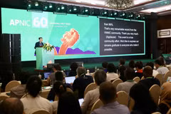 会议场景。图自越通社