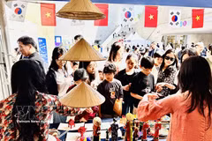 越南展位。图自越通社