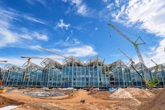 安江省富国国际机场扩建项目按计划将于2027年4月完工并投入运营。图自越通社