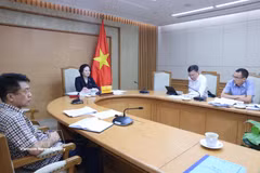 会议现场。图自越通社