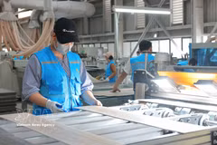 广宁省东梅工业区Lioncore越南工业有限公司的生产厂。图自越通社