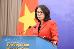 越南外交部发言人范秋姮。图自越通社