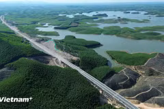 北南高速公路。图自Vietnam+