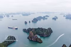 下龙湾美景。图自越通社