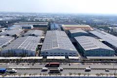 胡志明市VSIP工业区。图自越通社