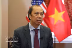 越南驻美国大使阮国勇。图自越通社