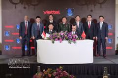 2026年2月4日，越南军队电信工业集团（Viettel）与越南签署合作协议。图自越通社