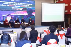与会代表参加讨论会。图自Vietnam+