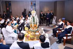 越南政府总理黎明兴出席老挝传统拴线仪式